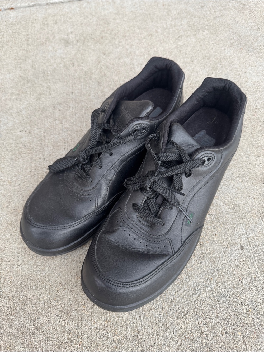 New Balance MK706BL Rollbar Black Leather Sneakers Men's 13B - Made In USA